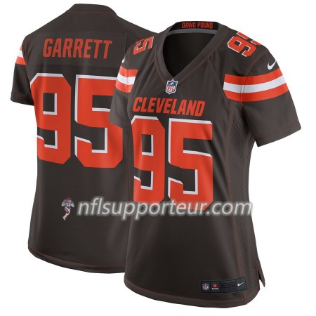 Maillot Femme Cleveland Browns Myles Garrett 95 Nike Brun 